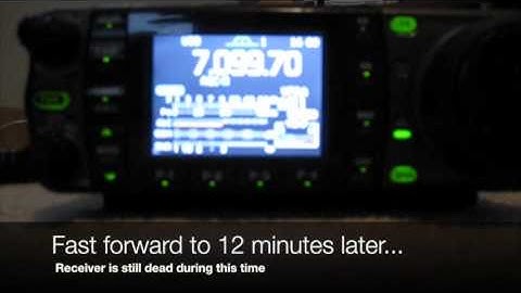 Icom 7000 Receiver Issues