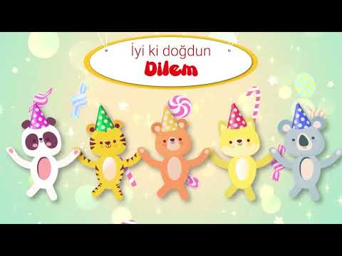 İyi ki Doğdun DİLEM - İsme Özel Çocuk Doğum Günü Şarkısı