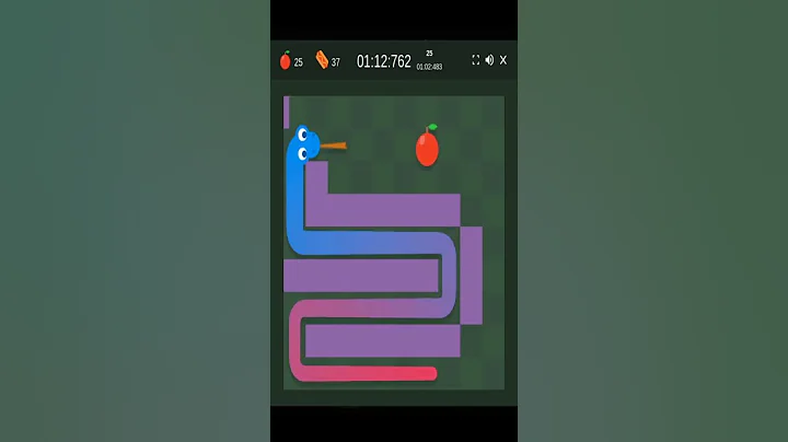 Beating NEW HOTDOG MODE WORLD RECORD in Google Snake!!   #speedrunning #snake #speedrun #snakegame