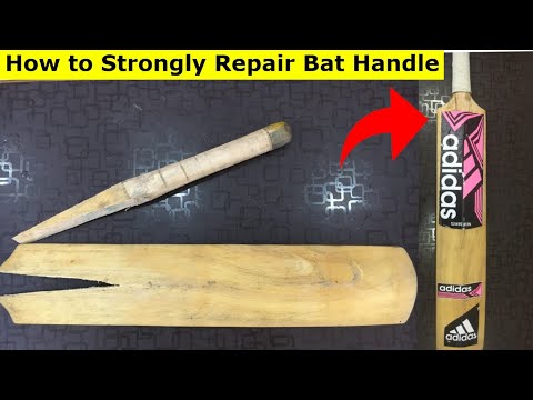 Cricket Bat Handle CW Ready To Repair Prepare Broken English Kashmir Willow Bat 