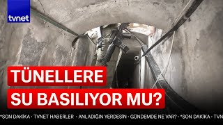 Gazze'deki tünellere deniz suyu basılıyor mu?