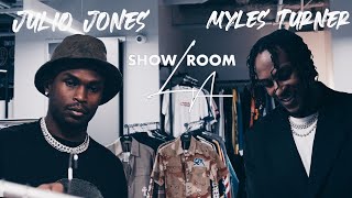Julio Jones & Indiana Pacer Myles Turner Shop Exclusive Designer Clothing While in LA!