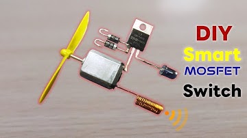 Zelf een slimme 🤓 🤯 MOSFET-schakelaar maken, heel eenvoudig