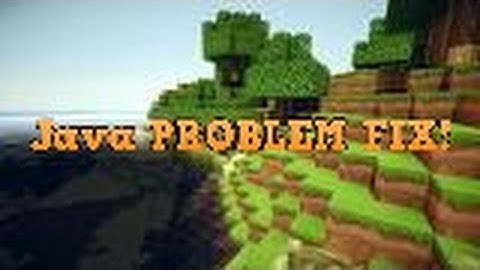 HOW TO FIX JAVA (TM) PLATFORM SE BINARY PROBLEM (Easy!)