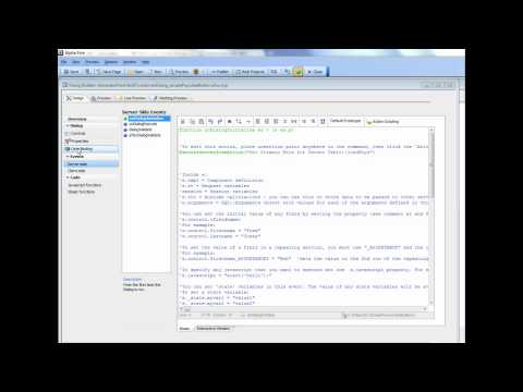 V11 In Depth Demonstration on FP11_DLGNAV1 - Adding Columns To The List