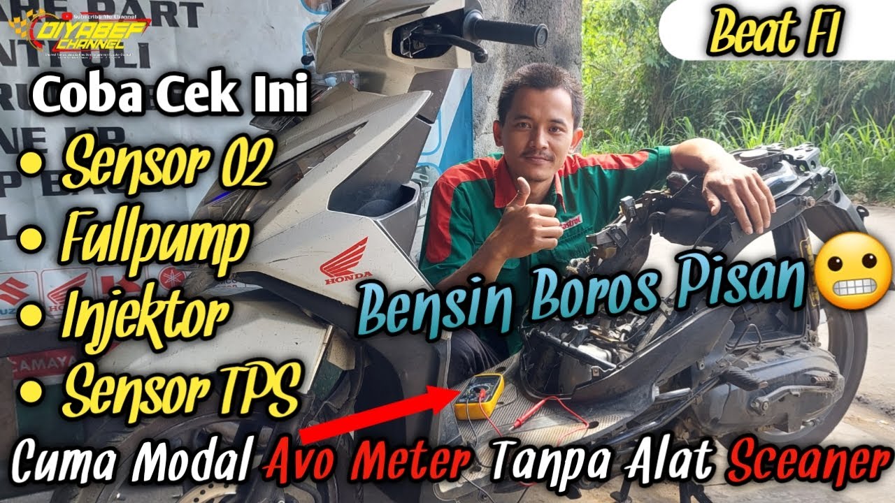 BEAT FI BENSIN BOROS PISAN TERNYATA INI PENYEBAB NYA || Analisa Tanpa Alat Sceaner