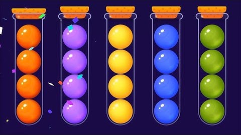 Ball game level 520-523| Ball Sort puzzle