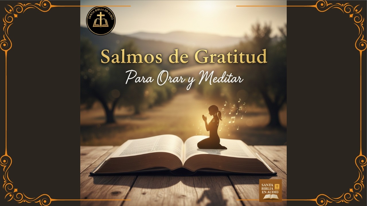 SALMOS DE GRATITUD PARA ORAR Y MEDITAR