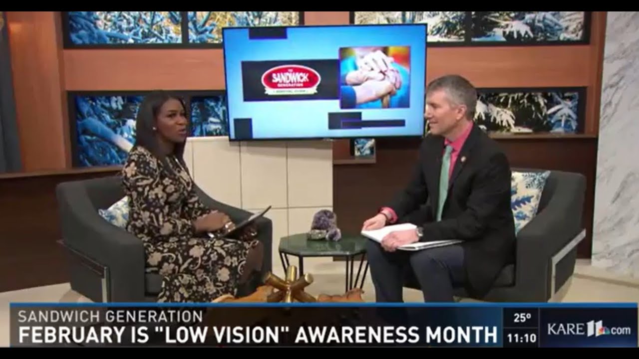 Low Vision Awareness Month 2017 Kare 11 Interview