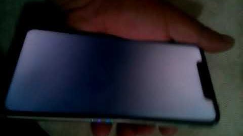 Another video Umidigi one black screen problem