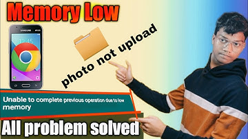 Kan vorige bewerking niet voltooien vanwege onvoldoende geheugen in Chrome Probleemoplossing || o...