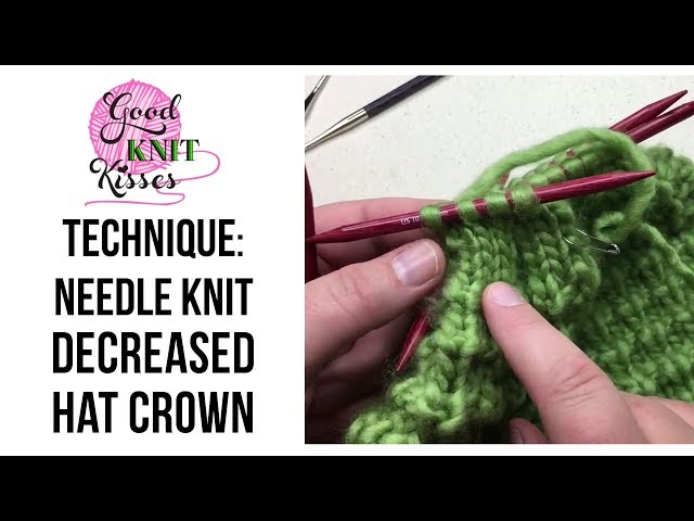 Knitting 101 – Hats: Decreasing the Crown