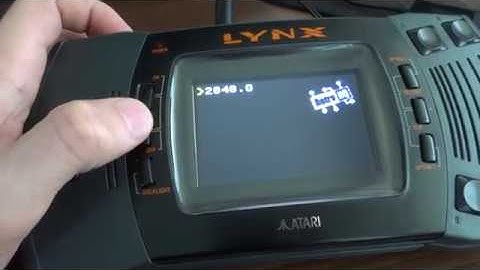 Atari Lynx Multi SD Card boot up
