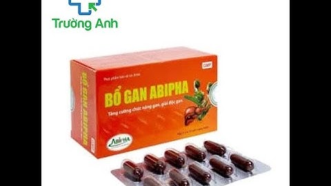 Bổ Gan Abipha - Hỗ trợ mát gan và giải độc gan