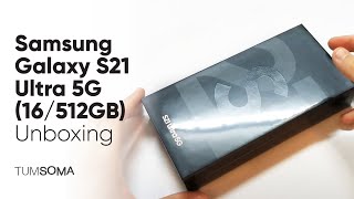 Samsung Galaxy S21 Ultra 5G 16/512GB - Unboxing 