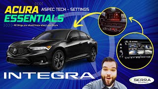 Acura INTEGRA ASPEC TECH settings Full tutorial