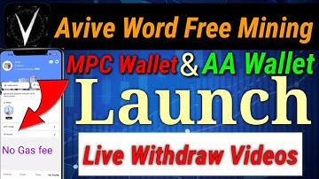 Avive Mining MPC Wallet Launch|Withdraw Prosese Live||Avive word network new update||#crypto