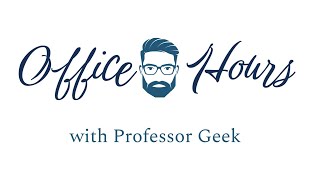 Office Hours: Inspirational vs Affirmational Characters