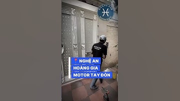 Motor tay đòn cổng tự động Hoàng Gia lắp đặt tại Nghệ An #motor #cuacongtudong #hoanggia #nghean