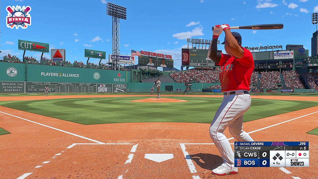 MLB The Show 23 Boston Red Sox vs Chicago White Sox - Gameplay PS5