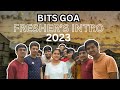 Fresher S Intro 2023 BITS GOA