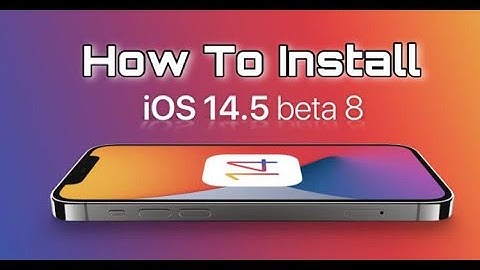 iOS 14.5 Beta 5 - How to Install iOS 14.5 Beta On Any iPhone