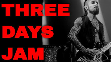 Three Days Jam | Psychedelic Janes Addiction Style Guitar Backing Track (B Minor)
