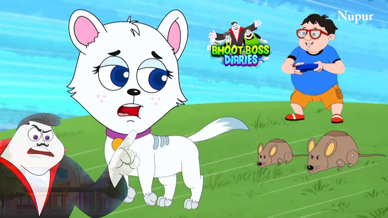 टोनी ने किया बिल्ली को परेशान | Paap O Meter | Thakela Pakela | Bhoot Boss Diaries | Kids Cartoon