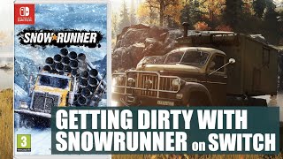 One of the best driving games on Nintendo Switch: SnowRunner