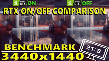 Control - RTX On/Off Comparison -RTX 2080 ti - i9 9900k - Ultrawide 3440x1440