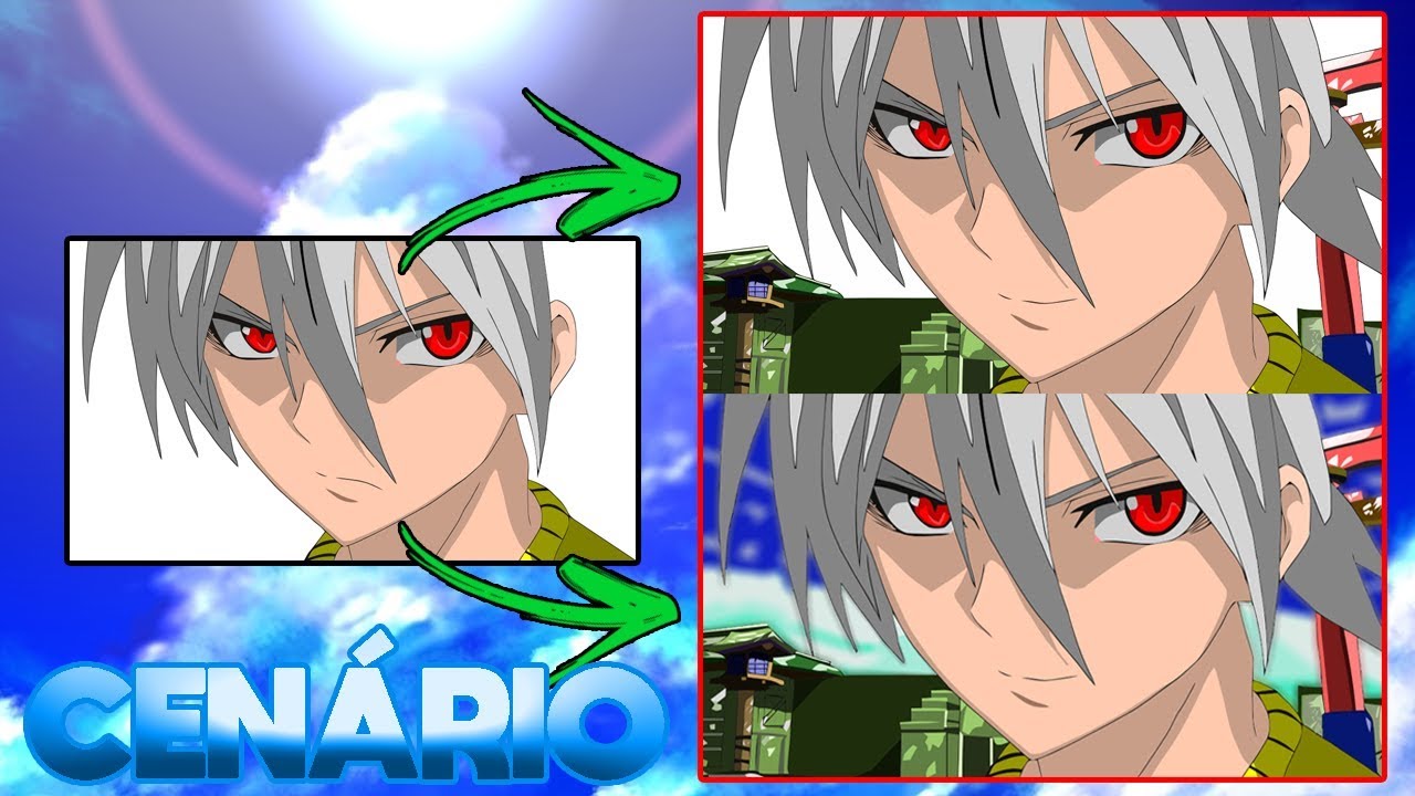 COMO FAZER CENÁRIO PARA ANIME SEM SABER DESENHAR