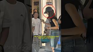 Lisa Was Seen at the LLOUD Beach Club Pop-Up Store #lisa #blackpinkedit Lisa Was Seen at the LLOUD Beach Club Pop-Up Store #lisa #blackpinkedit