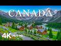 Canada 4K UHD 🇨🇦 | Rocky Peaks, Turquoise Lakes & Majestic National Parks