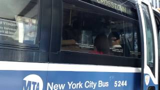 Nova Bus RTS 5244 M42 CROSSTOWN Bus@East 42nd Street/2nd Avenue