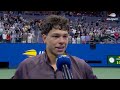 Ben Shelton On-Court Interview | 2026 US Open Round 1