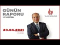 CANLI | Fatih Ertürk ile Günün Raporu I 23  Nisan 2021 | HALK TV