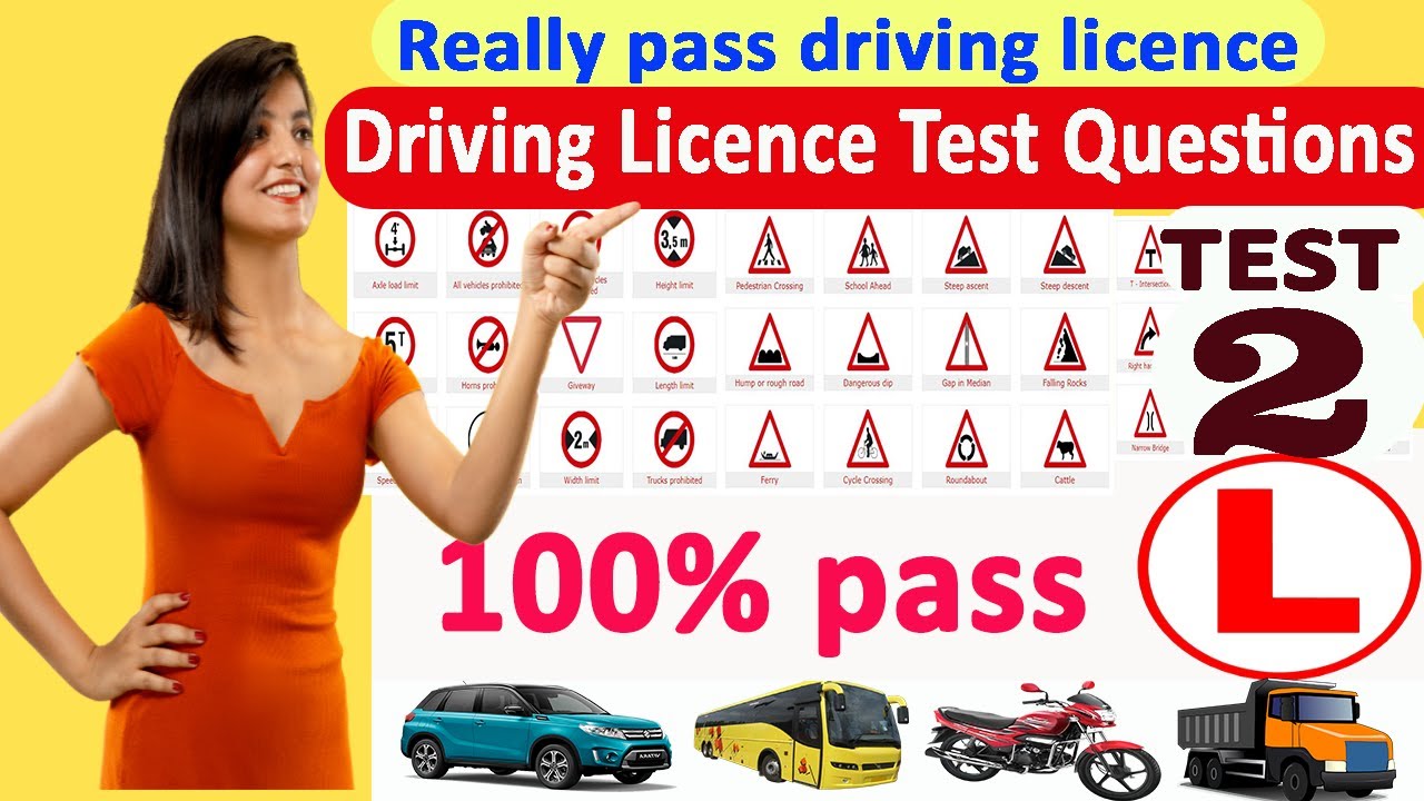 Learning And Driving Licence Test Questions And Answers Learn Traffic