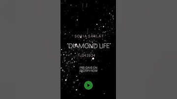 Be the 1ST to pre-save “DIAMOND LIFE” on @Spotify now! LINK IN BIO