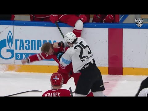 KHL Fight: Ivanyuzhenkov VS Usov