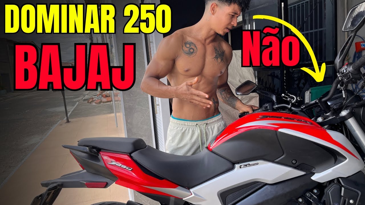 Deu Ruim Me Arrependi BAJAJ DOMINAR 250 