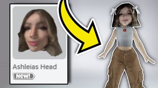 I UPLOADED MY IRL FACE TO ROBLOX..