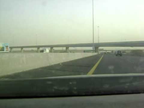kuwait 6th ring, hwy 40 arabic music - YouTube