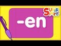 Word Family "en" | Turn & Learn ABCs | Learn To Read