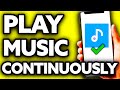 How To Play Music Continuously on IPhone (Very EASY!)