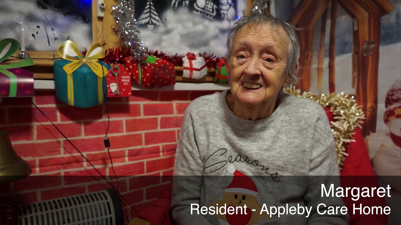 Appleby Care Home gets a special Christmas visit from Santa Newscast