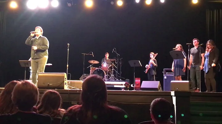 Dillon Poff, Belmont University, singing Waiting o...