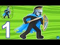 War Of Sticks Battle Strategy Gameplay Walkthrough Part 1 Stickman War Army Commander Android 