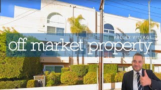 See my new OFF MARKET PROPERTY! Corner unit condo in Valley Village!