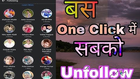 How Unfollow All Facebook Following in one Click 2021 || Aek Sath Unfollow karen N..