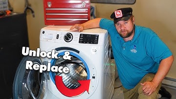 GE Front Load Washer Door Lock Problems - How to Unlock & Repair